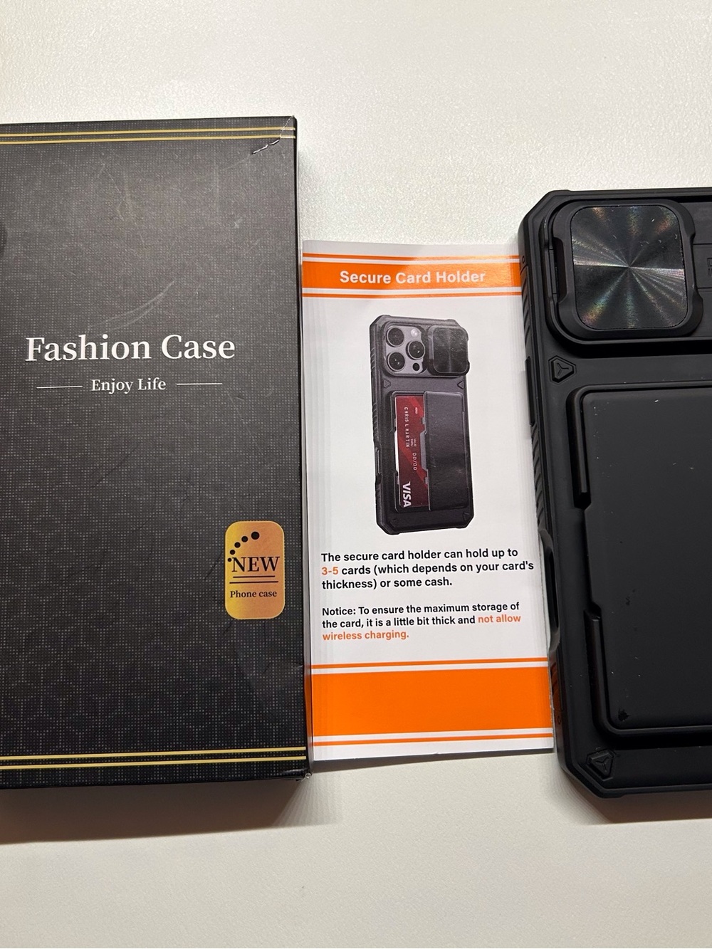 Pro Max Case w/Secure Card Holder